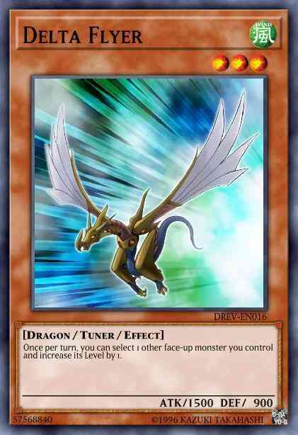 Delta Flyer - DREV-EN016 - Rare - 1st Edition
