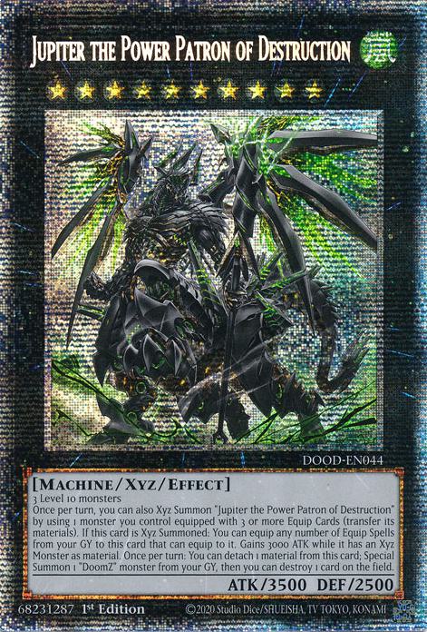 Jupiter the Power Patron of Destruction - DOOD-EN044 - Starlight Rare - 1st Edition