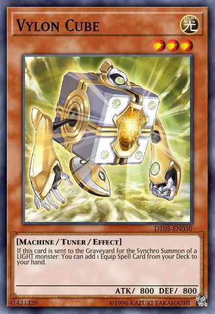 Vylon Cube - HA05-EN015 - Super Rare - 1st Edition