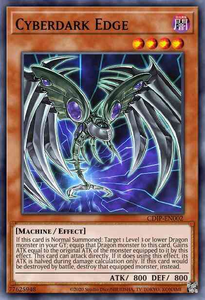 Cyberdark Edge - CDIP-EN002 - Super Rare - 1st Edition