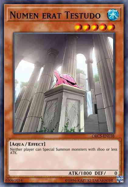 Numen erat Testudo - ORCS-EN038 - Common - 1st Edition