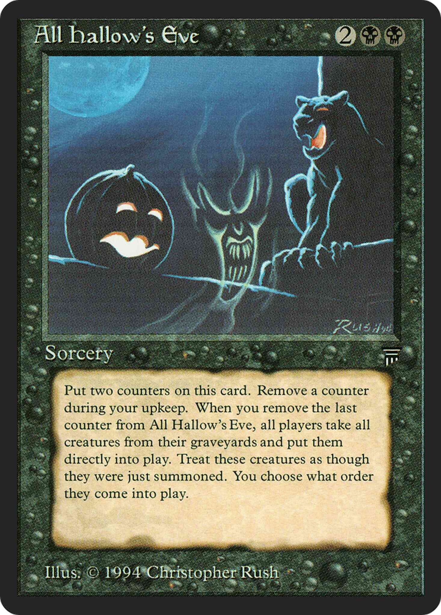 MTG All Hallow's Eve ハロウィン All Hallow's Eve [88] [Legends] [Non-Foil] – Face to Face Games