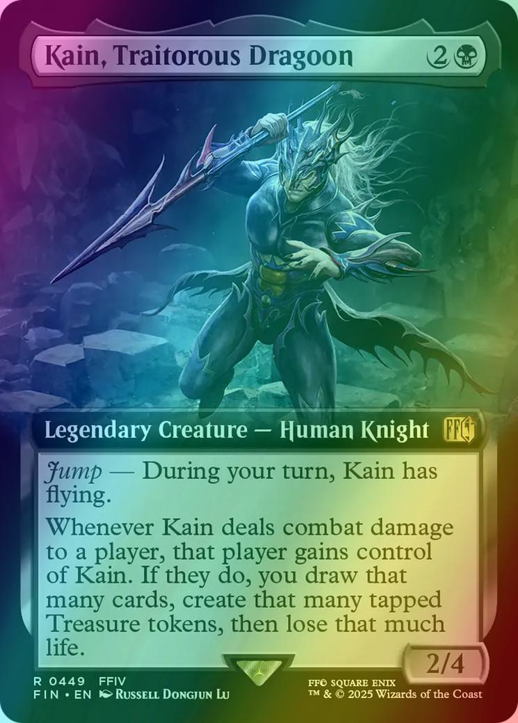 Kain, Traitorous Dragoon [449] [Extended Art] [FINAL FANTASY] [Foil] – Face  to Face Games