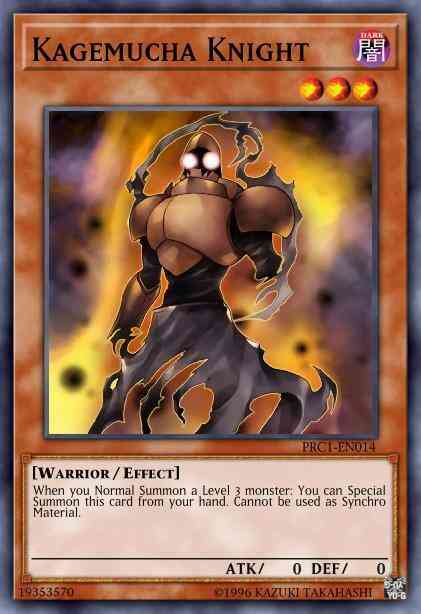 Kagemucha Knight - PRC1-EN014 - Secret Rare - 1st Edition