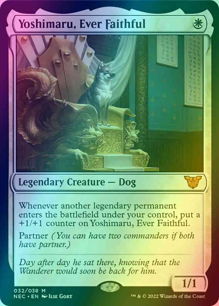 Yoshimaru, Ever Faithful [32] [Kamigawa: Neon Dynasty: Commander] [Foil] –  Face to Face Games