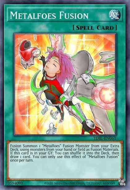 Metalfoes Fusion - MP17-EN104 - Super Rare - 1st Edition