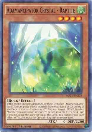 Adamancipator Crystal - Raptite - MP21-EN228 - Common - 1st Edition