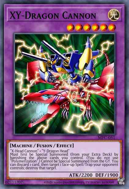 XY-Dragon Cannon - MFC-051 - Ultra Rare - Unlimited