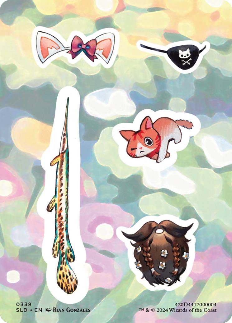 Sticker sheet [0338] [Pick 'Em And Stick 'Em] [Secret Lair Drop] [Non-Foil]  – Face to Face Games