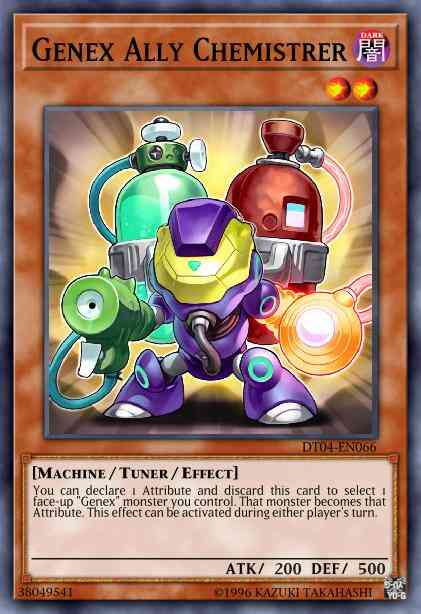 Genex Ally Chemistrer - DT04-EN066 - Duel Terminal Normal Parallel Rare - Duel Terminal