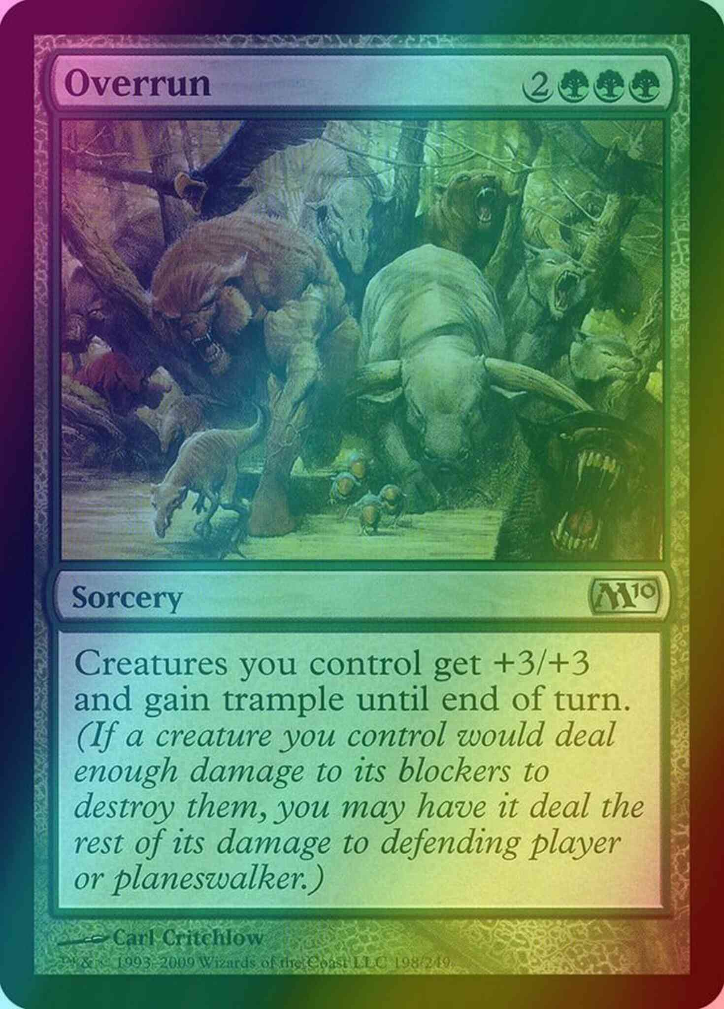 Overrun [198] [Magic 2010] [Foil] – Face to Face Games