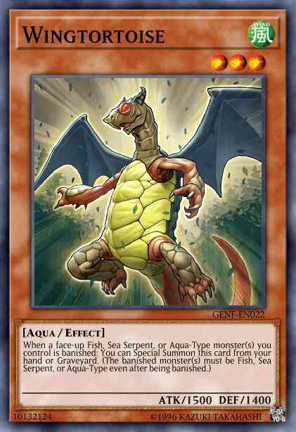 Wingtortoise - GENF-EN022 - Rare - 1st Edition