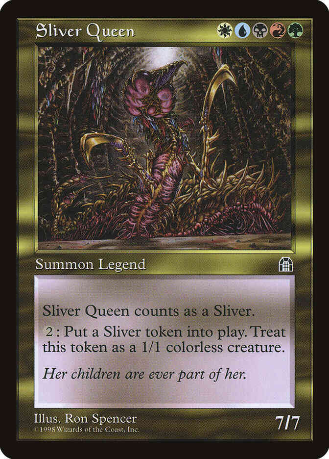 MTG スリヴァー女王/Sliver Queen Sliver Queen [129] [Stronghold] [Non-Foil] – Face to Face Games