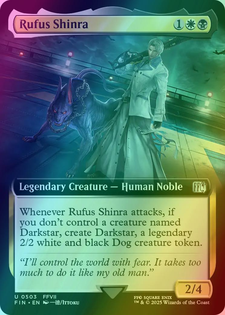Rufus Shinra [503] [Extended Art] [FINAL FANTASY] [Foil] – Face to