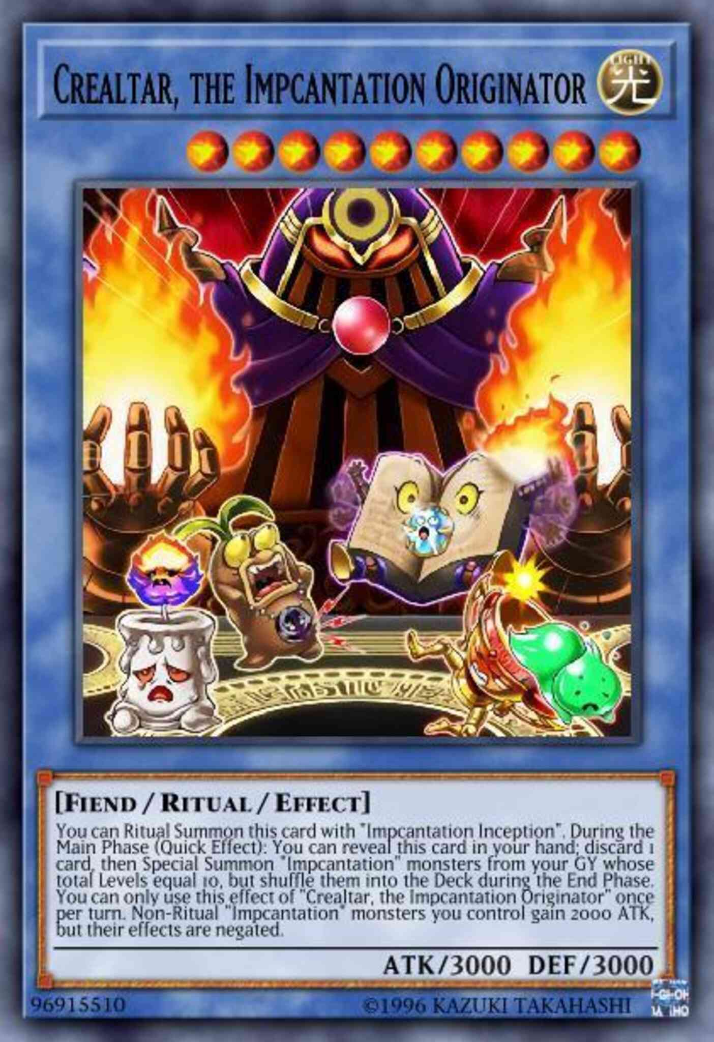 Crealtar, the Impcantation Originator - DANE-EN029 - Common - 1st Edition