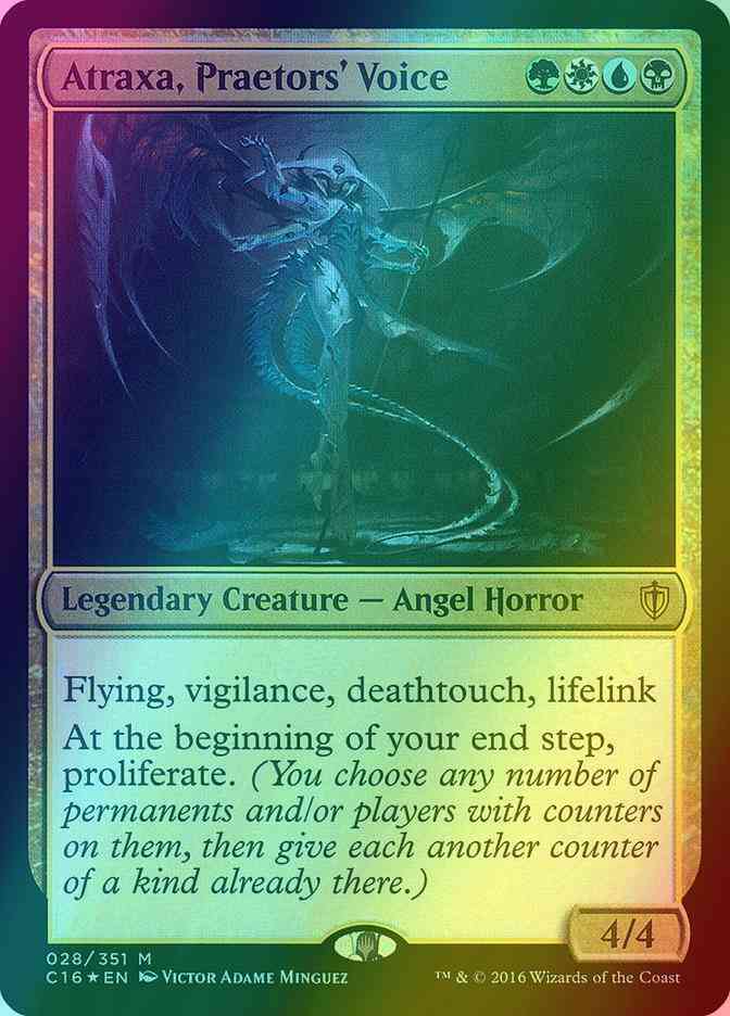 Atraxa, Praetors' Voice [28] [Commander 2016] [Foil] – Face to Face Games