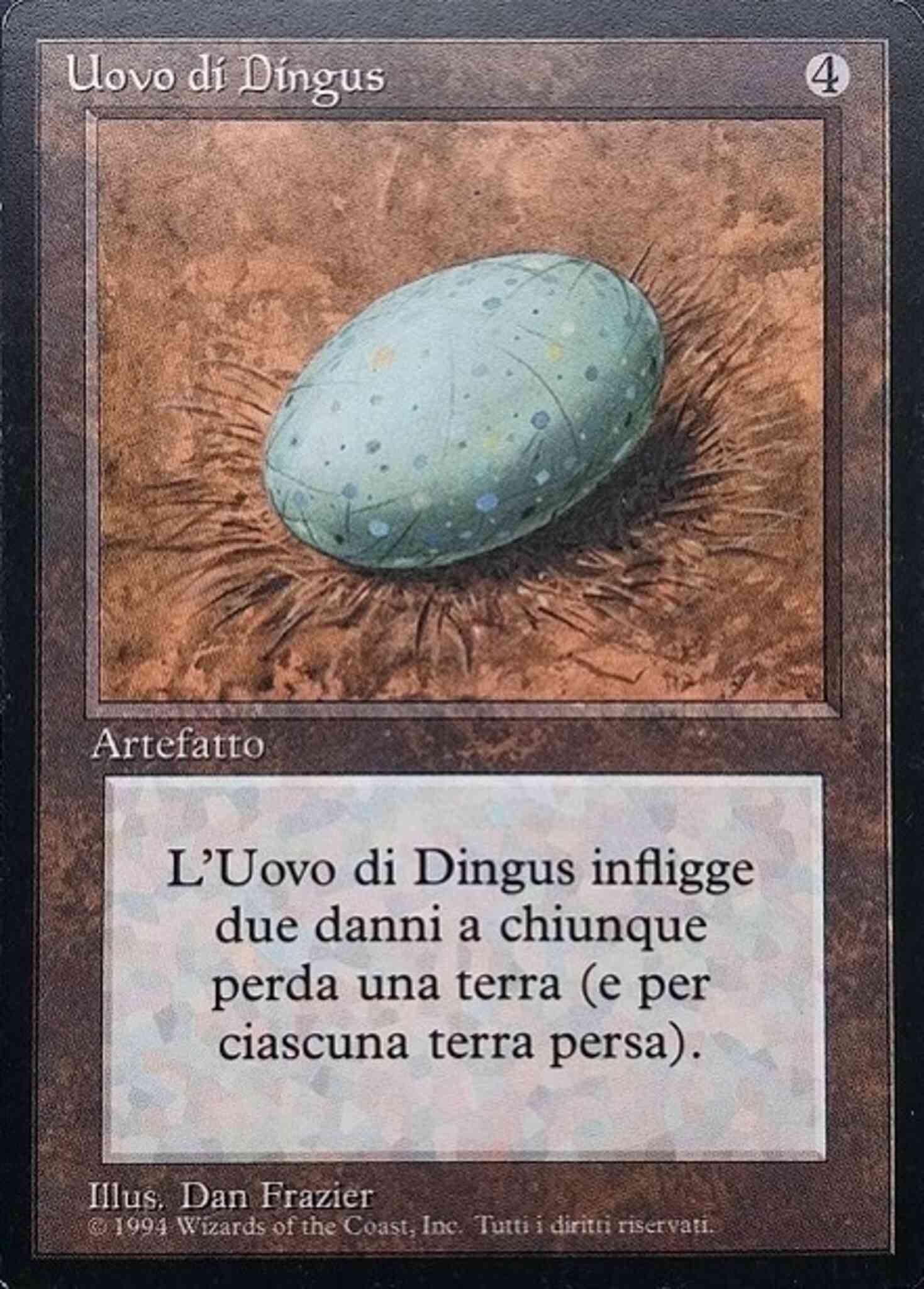 Dingus Egg - Italian [244] [Foreign Black Border: Italian] [Non