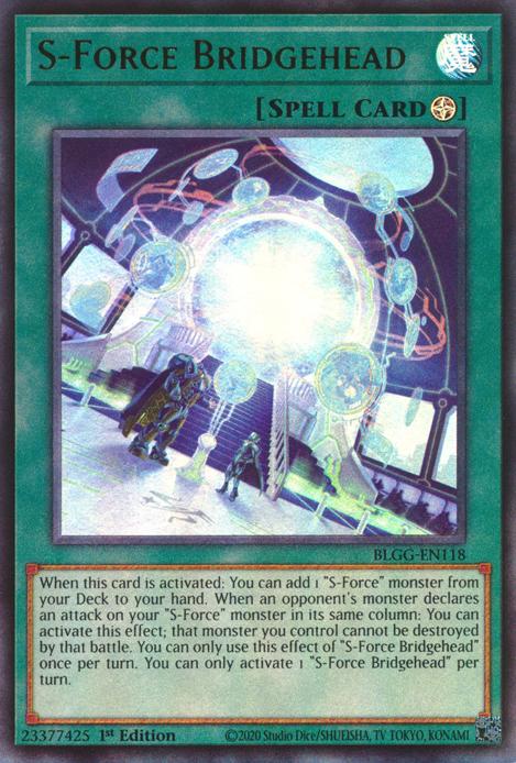 S-Force Bridgehead - BLGG-EN118 - Ultra Rare - 1st Edition
