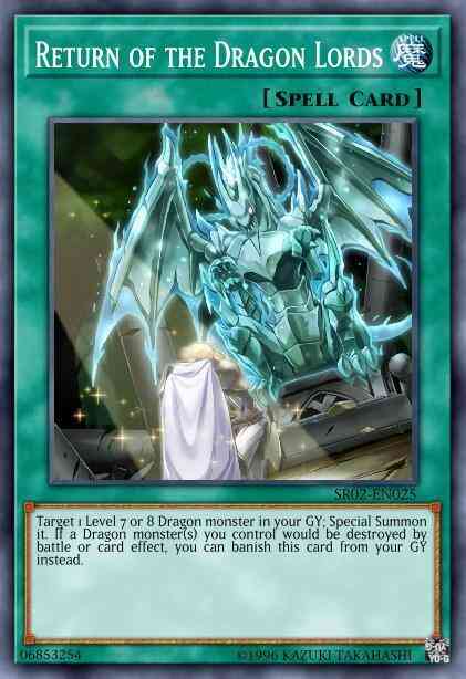 Return of the Dragon Lords - SR02-EN025 - Super Rare - 1st Edition