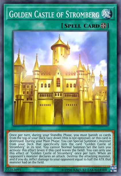 Golden Castle of Stromberg - DUOV-EN094 - Ultra Rare - 1st Edition