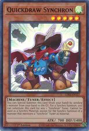 Quickdraw Synchron - Red - LDS3-EN117 - Ultra Rare - 1st Edition