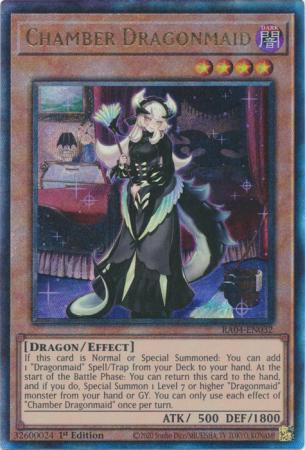Chamber Dragonmaid - RA04-EN032 - Ultimate Rare - 1st Edition
