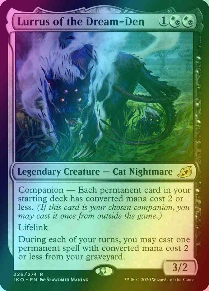 Lurrus of the Dream-Den [226] [Ikoria: Lair of Behemoths] [Foil]  Face to  Face Games