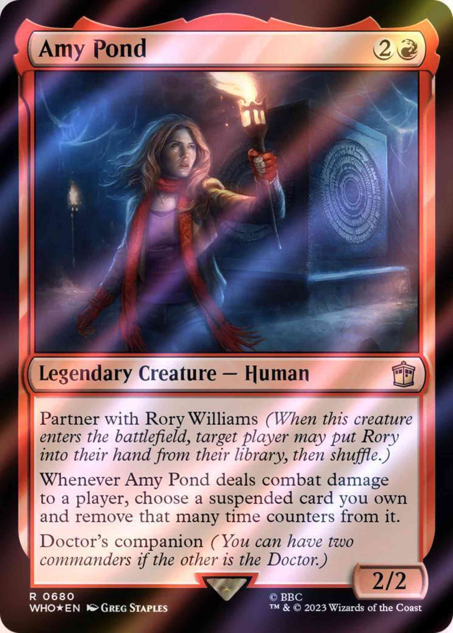 Amy Pond [680] [Universes Beyond: Doctor Who] [Surge Foil] – Face to Face  Games