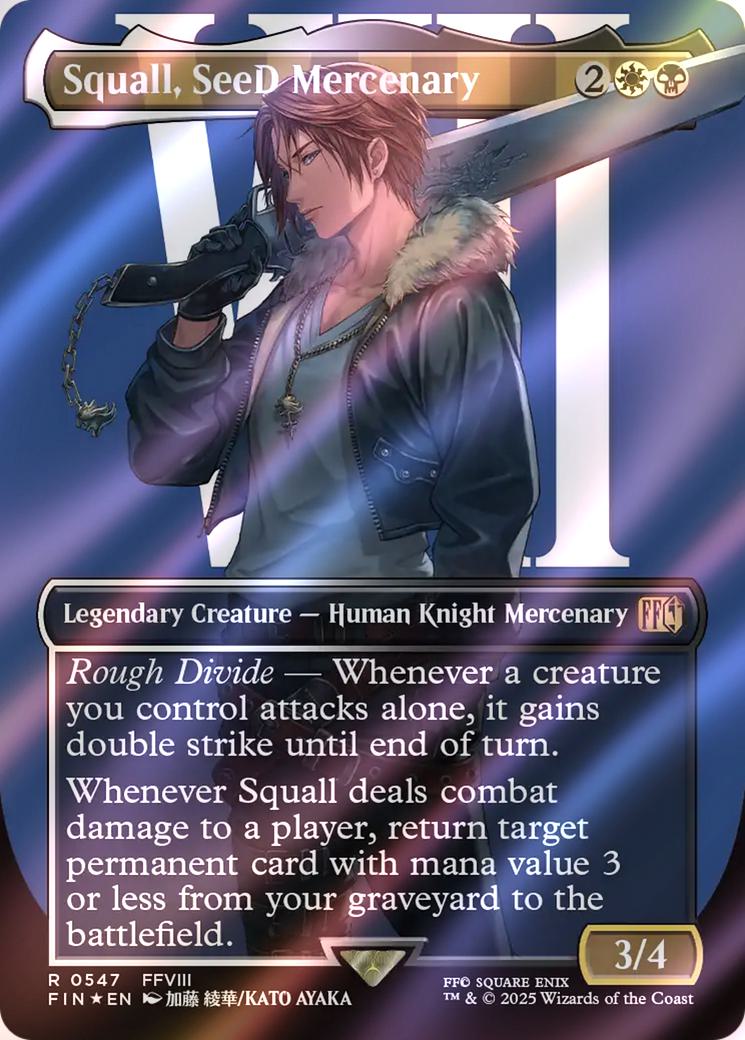 squall card mtg Graded Magic the Gathering Whenever one or more creatures attack one of your opponents squall card mtg Squall, SeeD