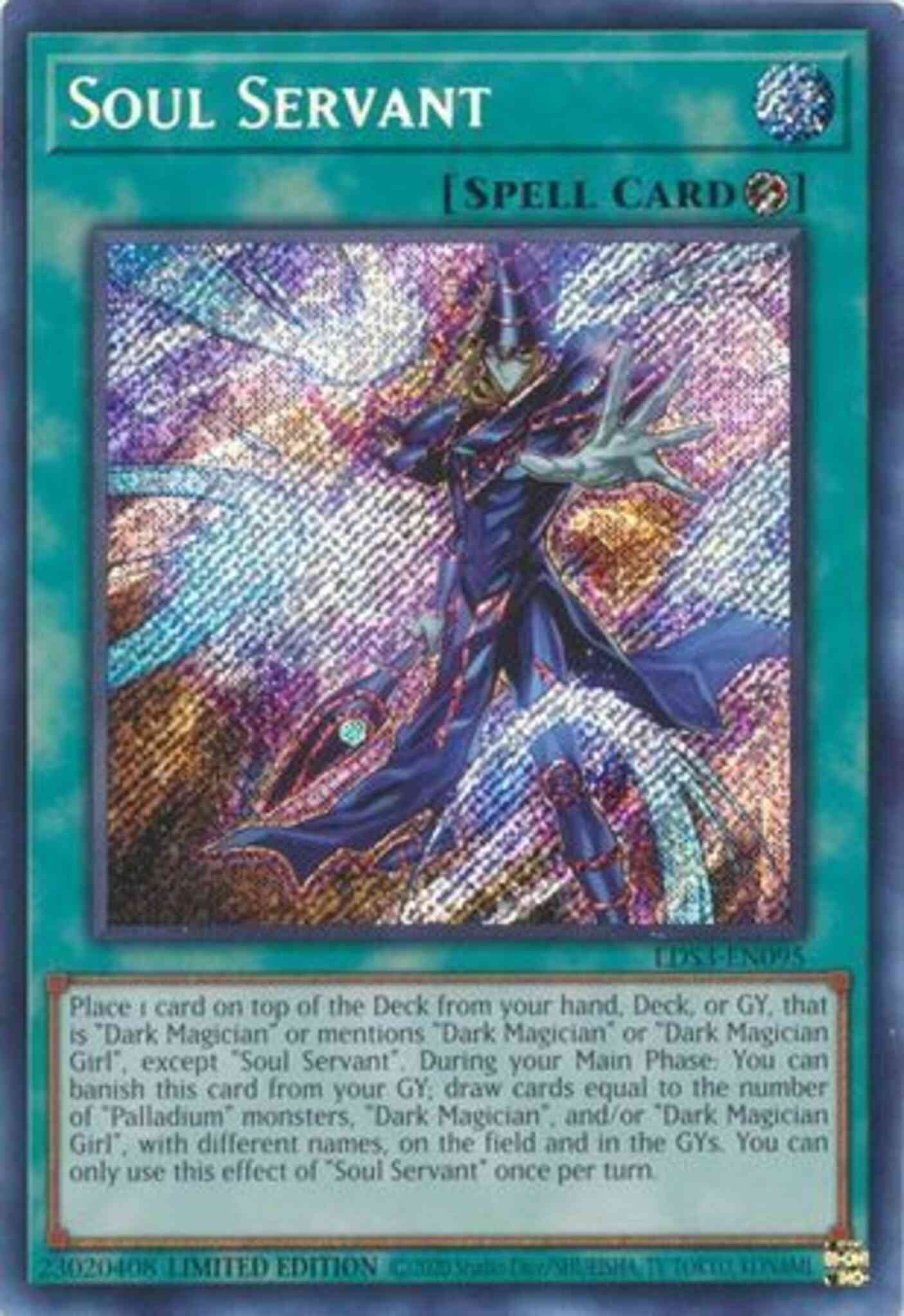 Soul Servant - LDS3-EN095 - Secret Rare - Limited