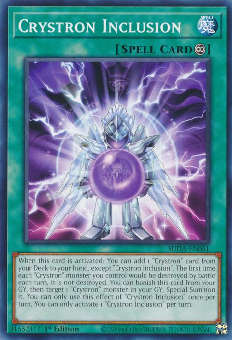 Crystron Inclusion - SUDA-EN061 - Common - 1st Edition