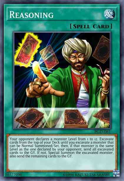 Reasoning - SP14-EN041 - Starfoil Rare - 1st Edition