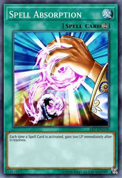 Spell Absorption - FET-EN039 - Rare - 1st Edition