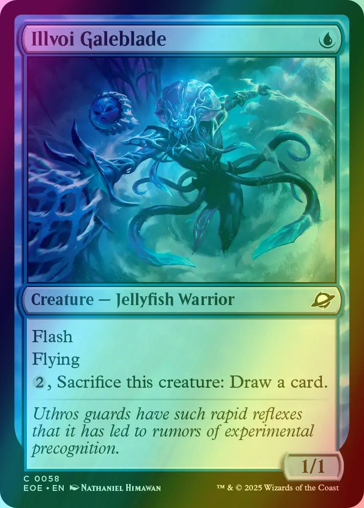Illvoi Galeblade [58] [Edge of Eternities] [Foil]  Face to Face Games