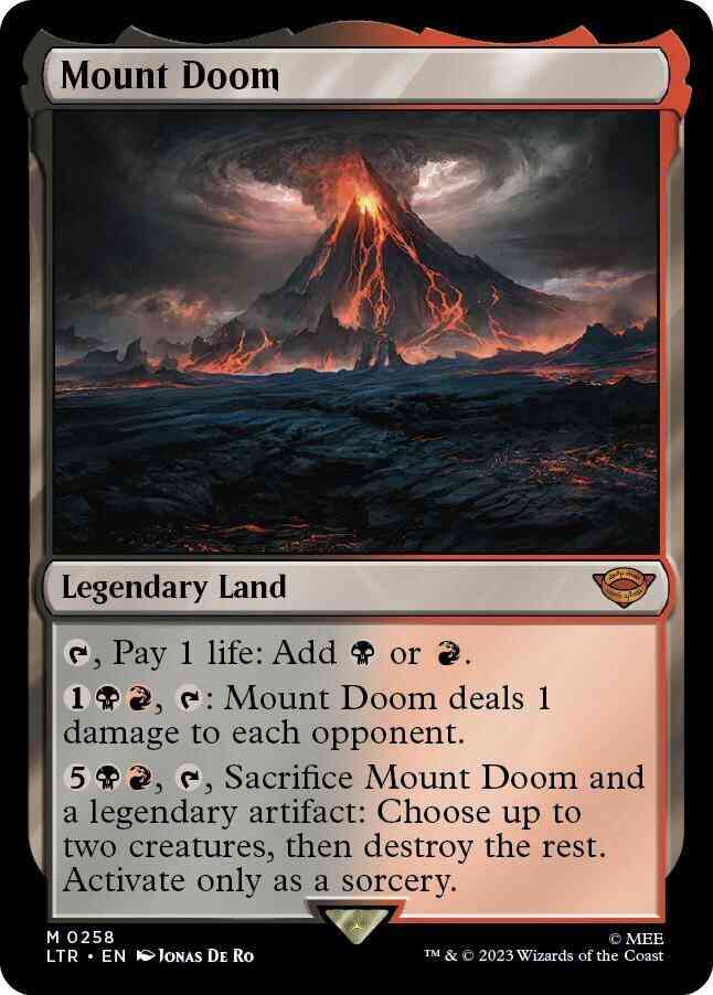 Mount Doom [258] [The Lord of the Rings: Tales of Middle-earth