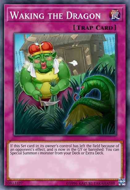 Waking the Dragon - MP19-EN053 - Common - 1st Edition