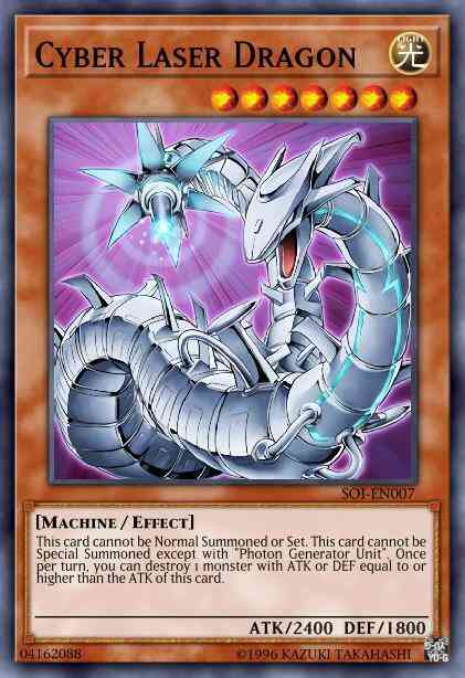 Cyber Laser Dragon - SOI-EN007 - Ultra Rare - Unlimited