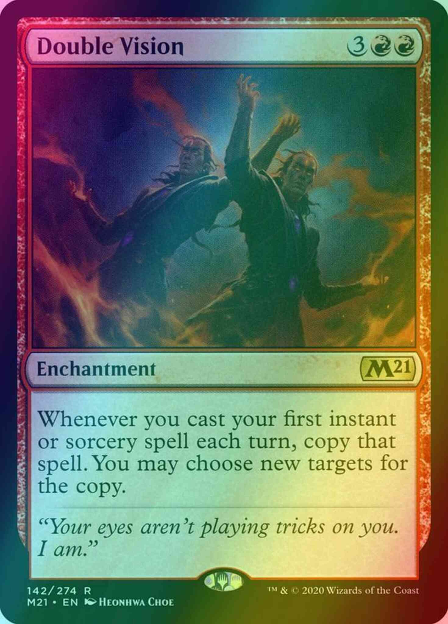 Double Vision [142] [Core Set 2021] [Foil] – Face to Face Games