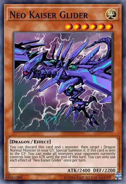 Neo Kaiser Glider - TN19-EN006 - Prismatic Secret Rare - Limited