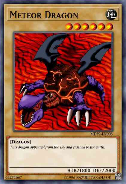 Meteor Dragon - WP11-EN007 - Super Rare - Limited