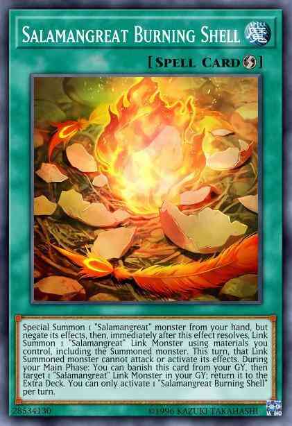 Salamangreat Burning Shell - MP20-EN179 - Common - 1st Edition