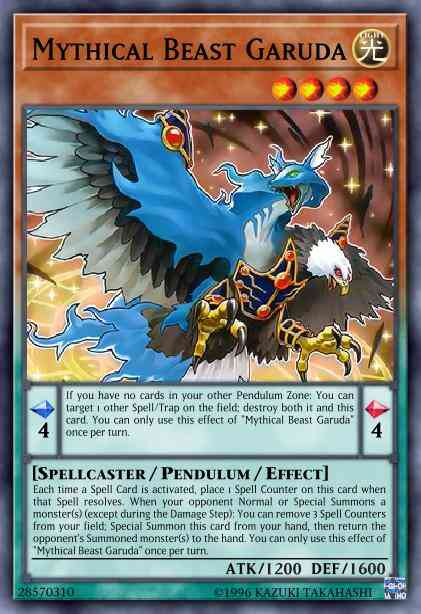 Mythical Beast Garuda - EXFO-EN023 - Ultra Rare - Unlimited