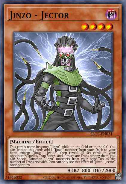 Jinzo - Jector - SECE-ENS06 - Super Rare - Limited
