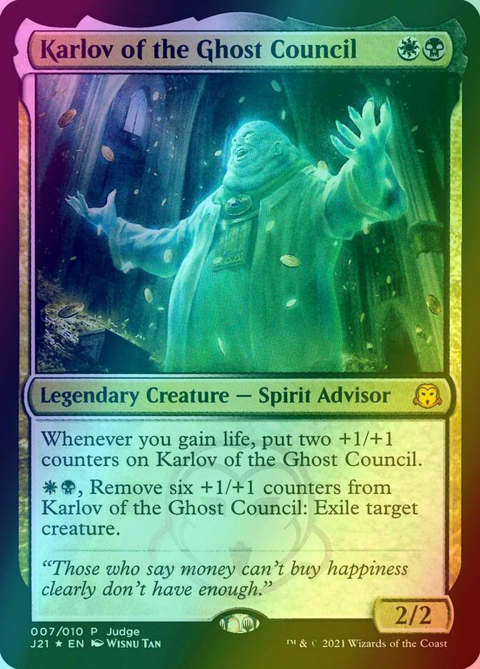 Karlov of the Ghost Council [7] [Judge Gift Cards 2021] [Foil] – Face to  Face Games