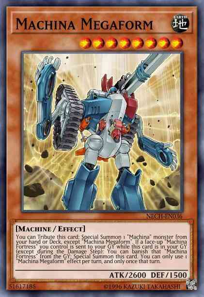 Machina Megaform - NECH-ENS06 - Super Rare - Limited