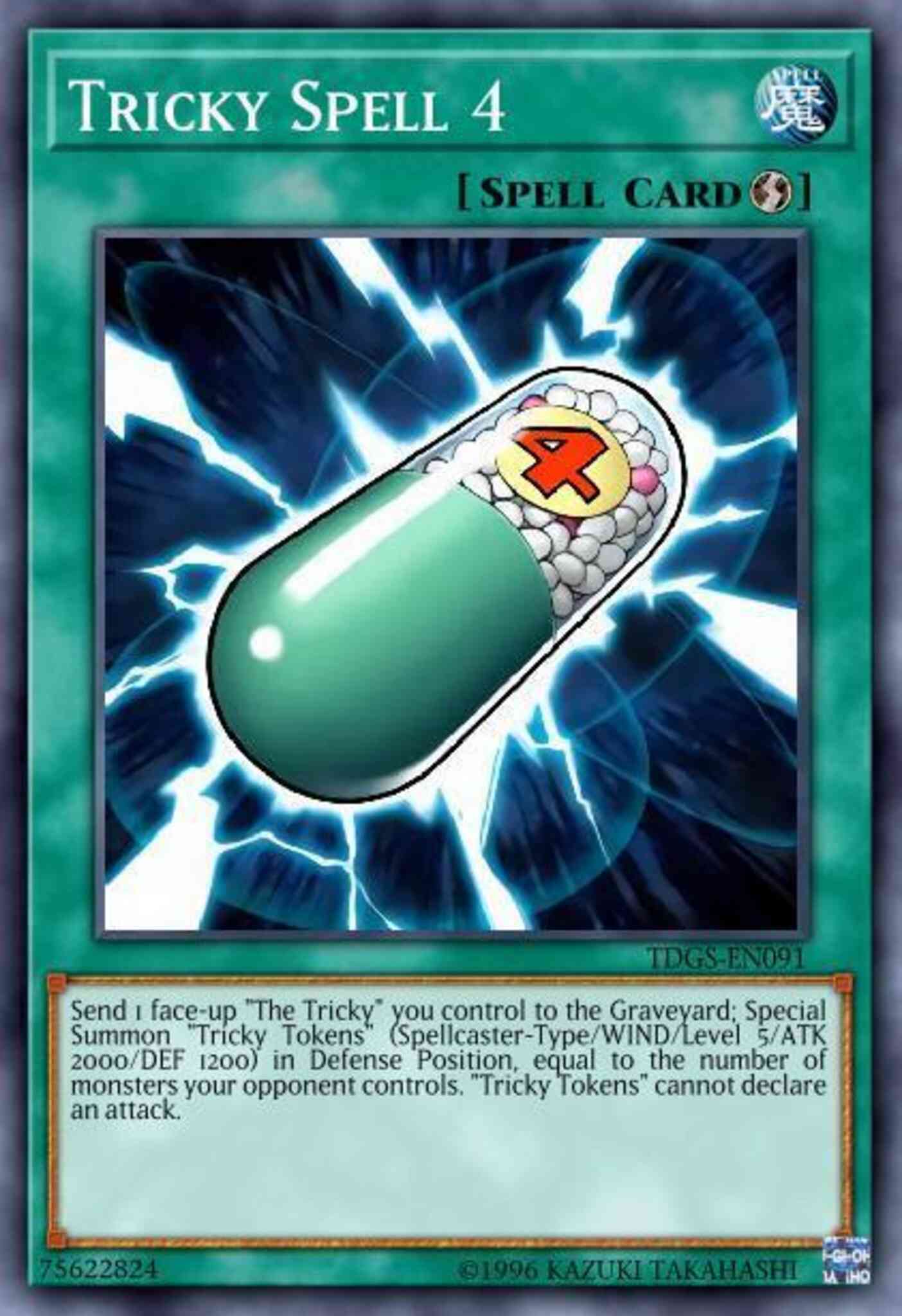 Tricky Spell 4 - TDGS-EN091 - Common - Unlimited