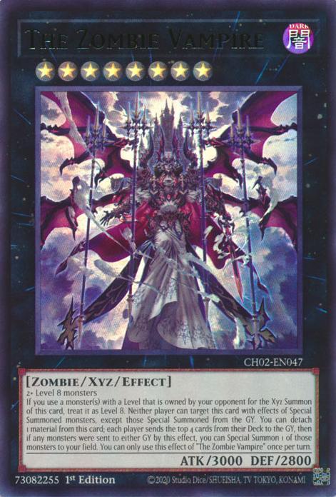 The Zombie Vampire - CH02-EN047 - Ultra Rare - 1st Edition