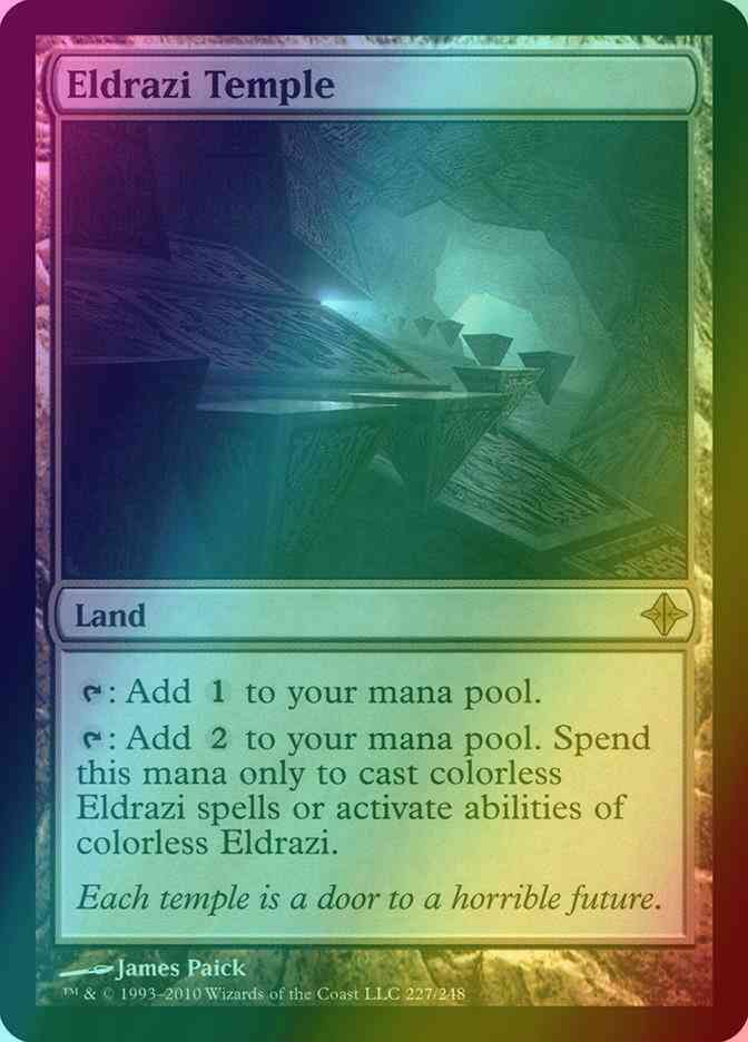 Eldrazi Temple [227] [Rise Of The Eldrazi] [Foil] – Face to Face Games