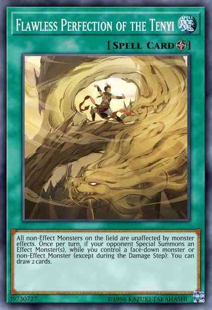 Flawless Perfection of the Tenyi - RIRA-EN058 - Rare - 1st Edition