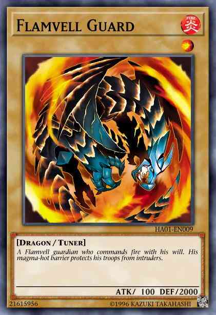 Flamvell Guard - HA01-EN009 - Super Rare - Unlimited